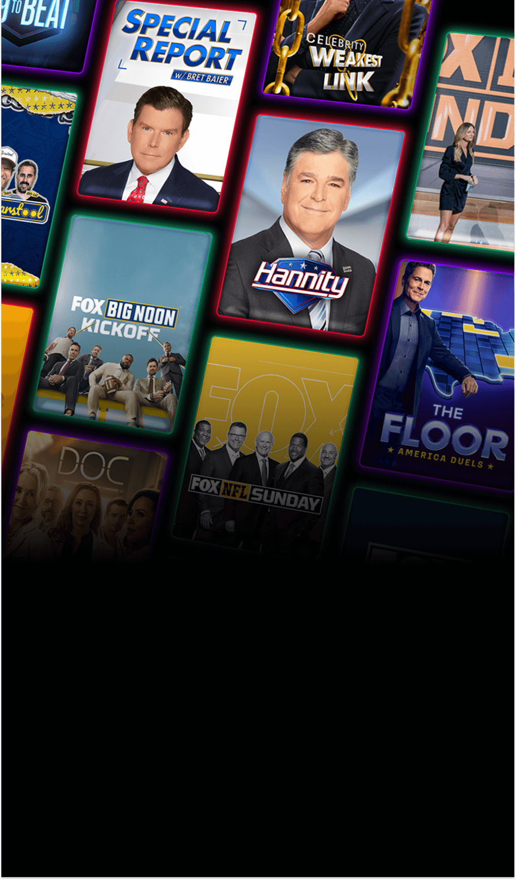 If it’s on FOX,
it’s here.