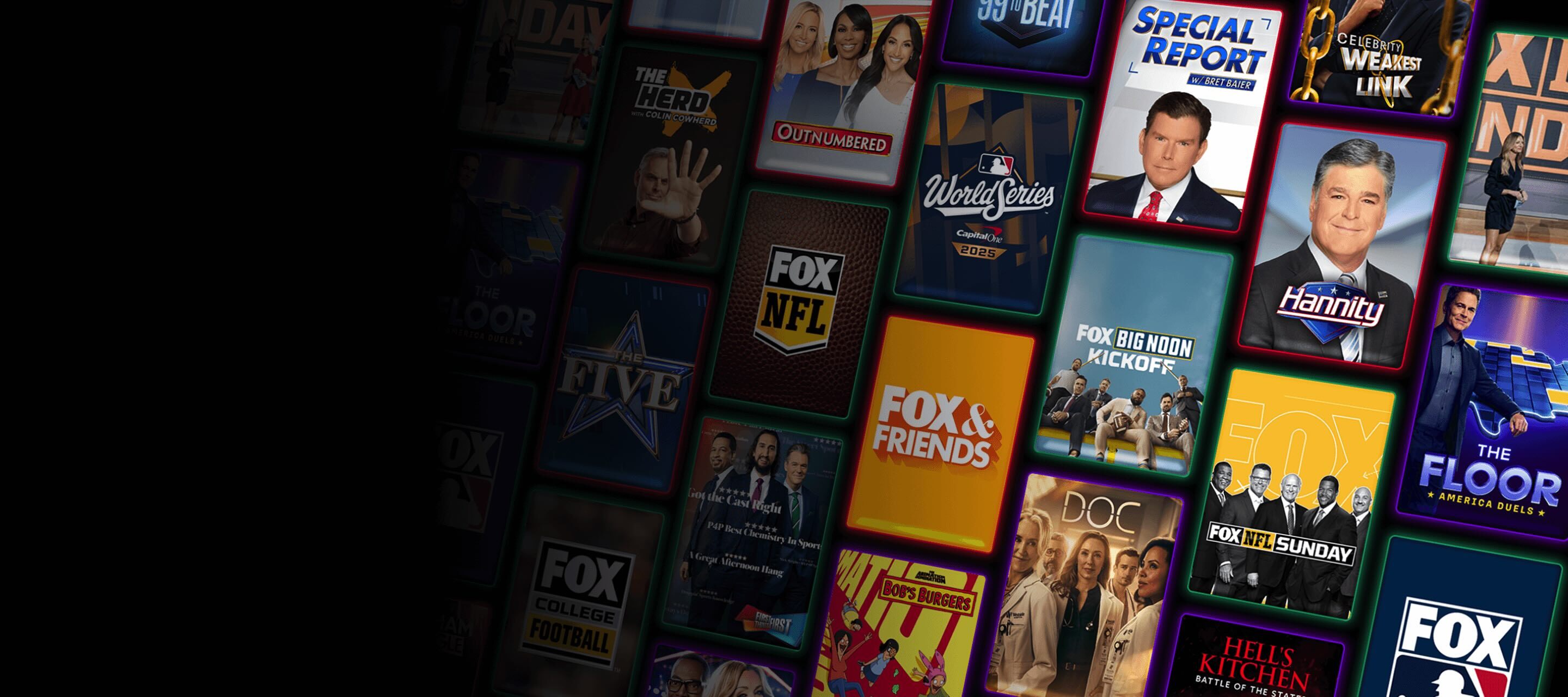 If it’s on FOX, it’s here.
