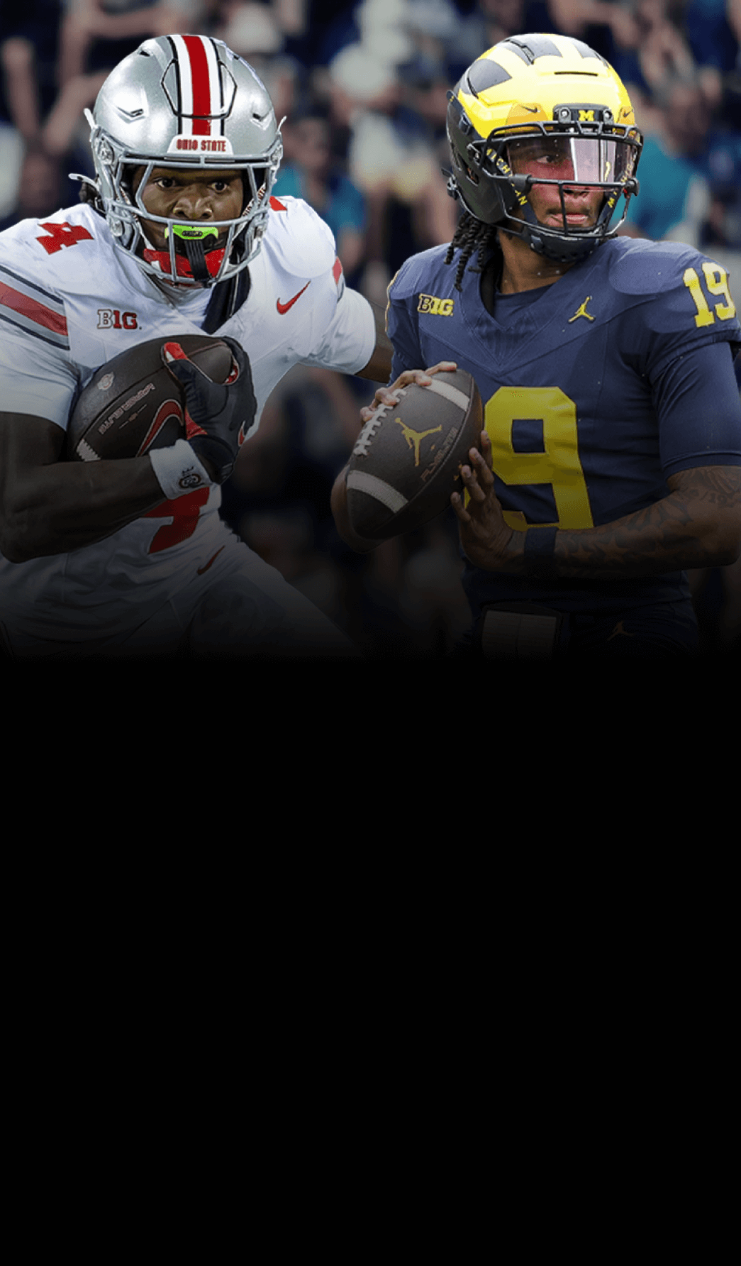 STREAM OHIO STATE VS MICHIGAN
Saturday 12 ET