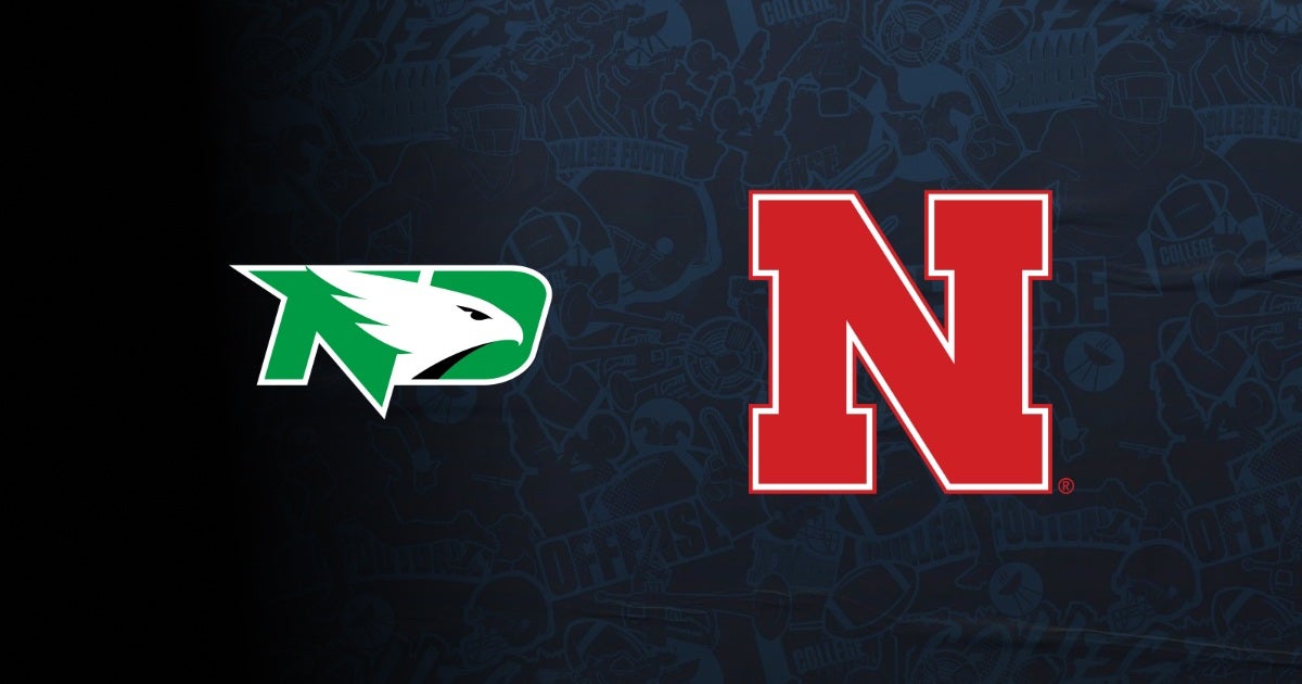 North Dakota Fighting Hawks vs. Nebraska Cornhuskers on FOX One