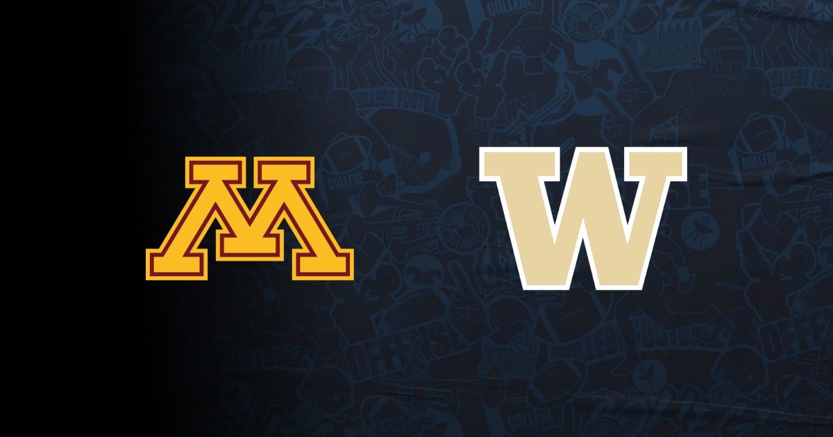 Minnesota Golden Gophers vs Washington Huskies on FOX One