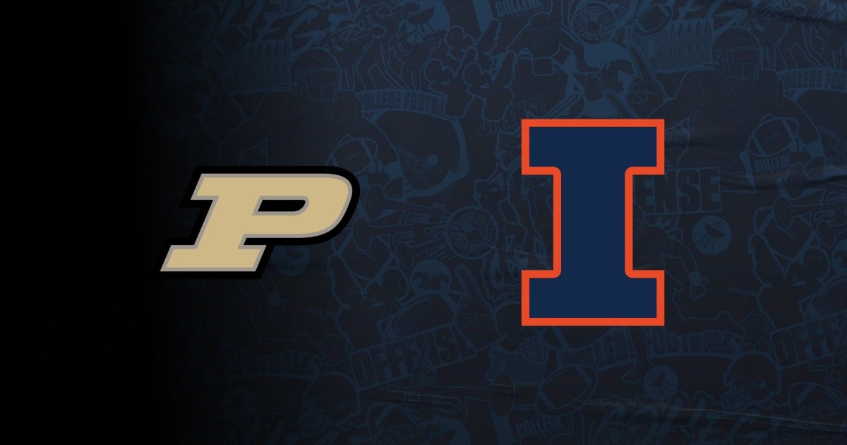 Purdue Boilermakers vs Illinois Fighting Illini on FOX One