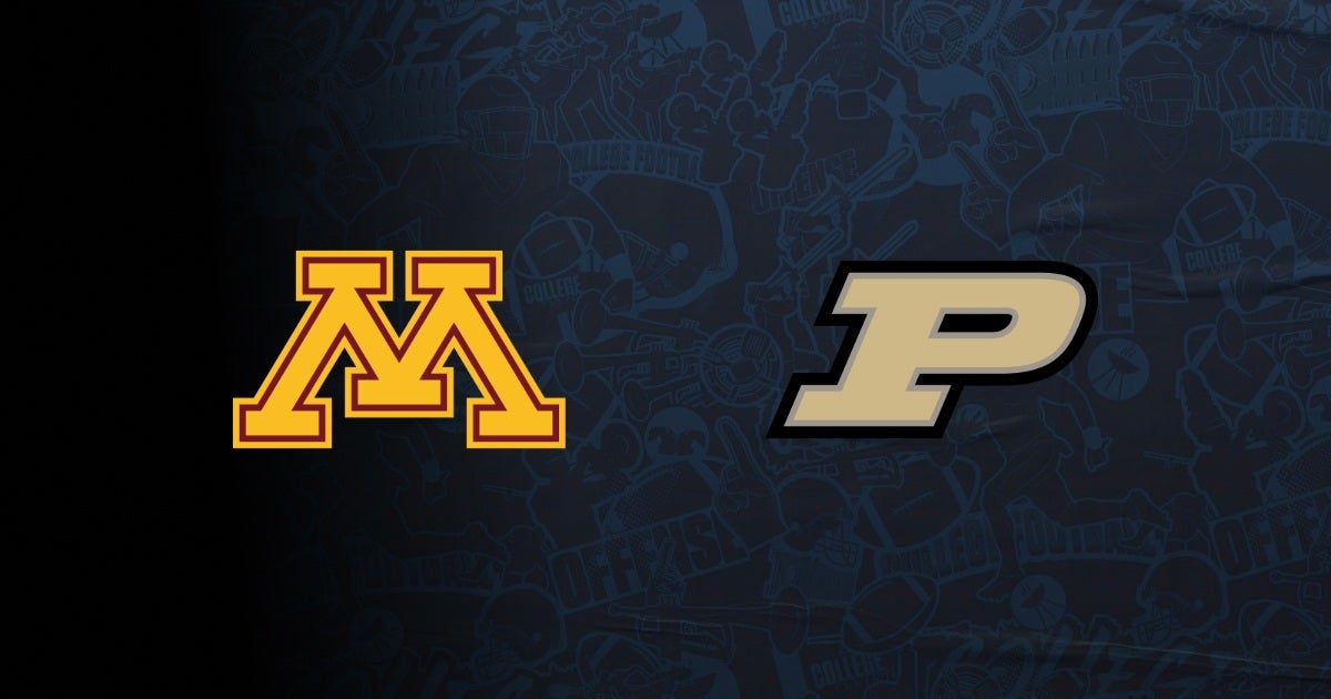 Minnesota Golden Gophers vs Purdue Boilermakers on FOX One