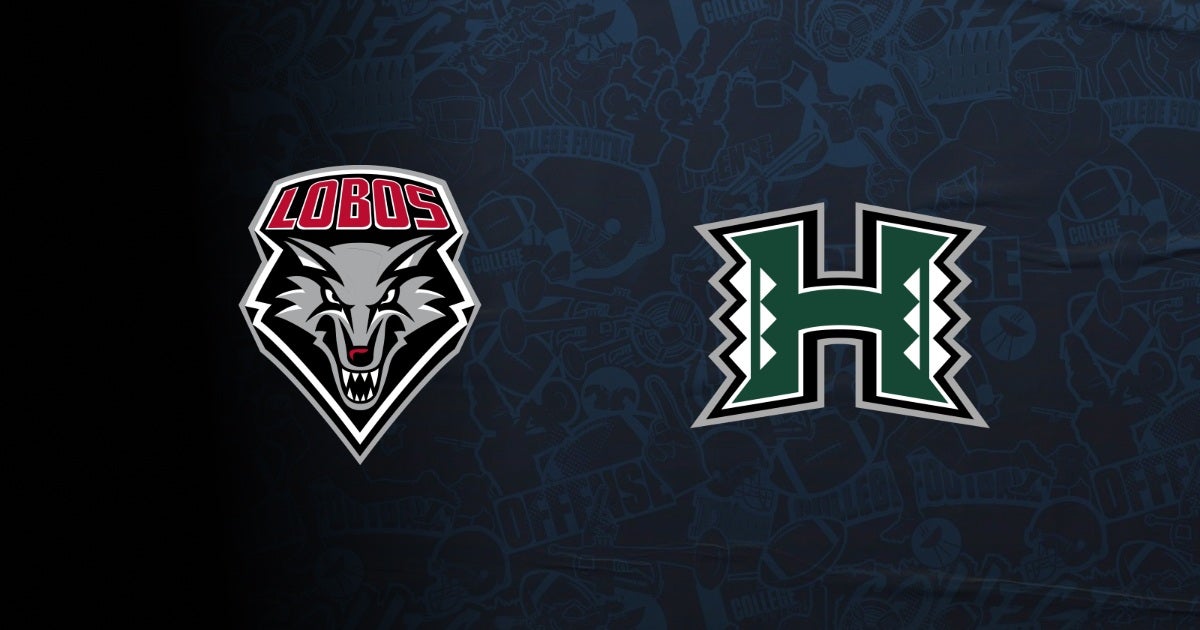 New Mexico Lobos vs Hawaii Rainbow Warriors on FOX One