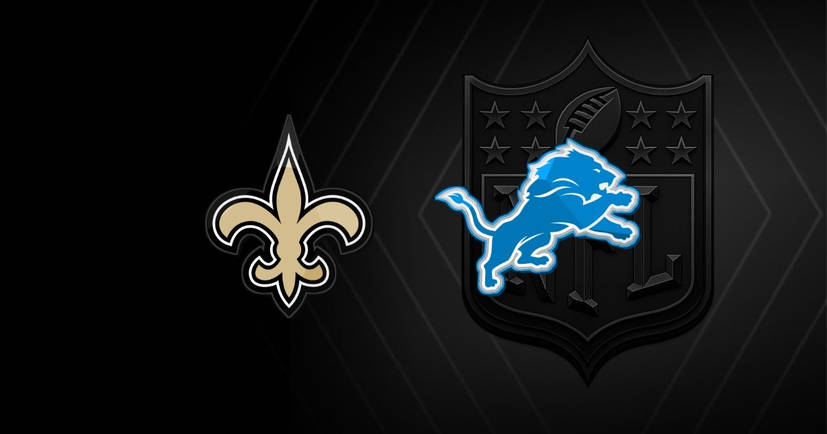 New Orleans Saints vs Detroit Lions on FOX One