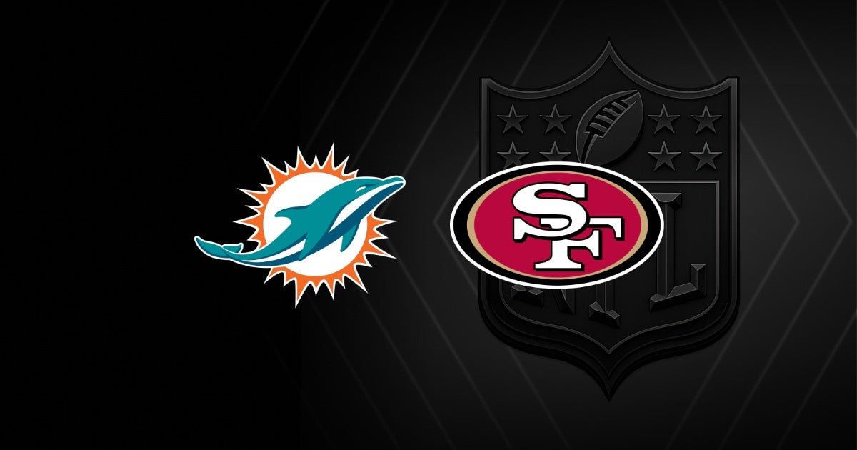 Miami Dolphins vs San Francisco 49ers on FOX One