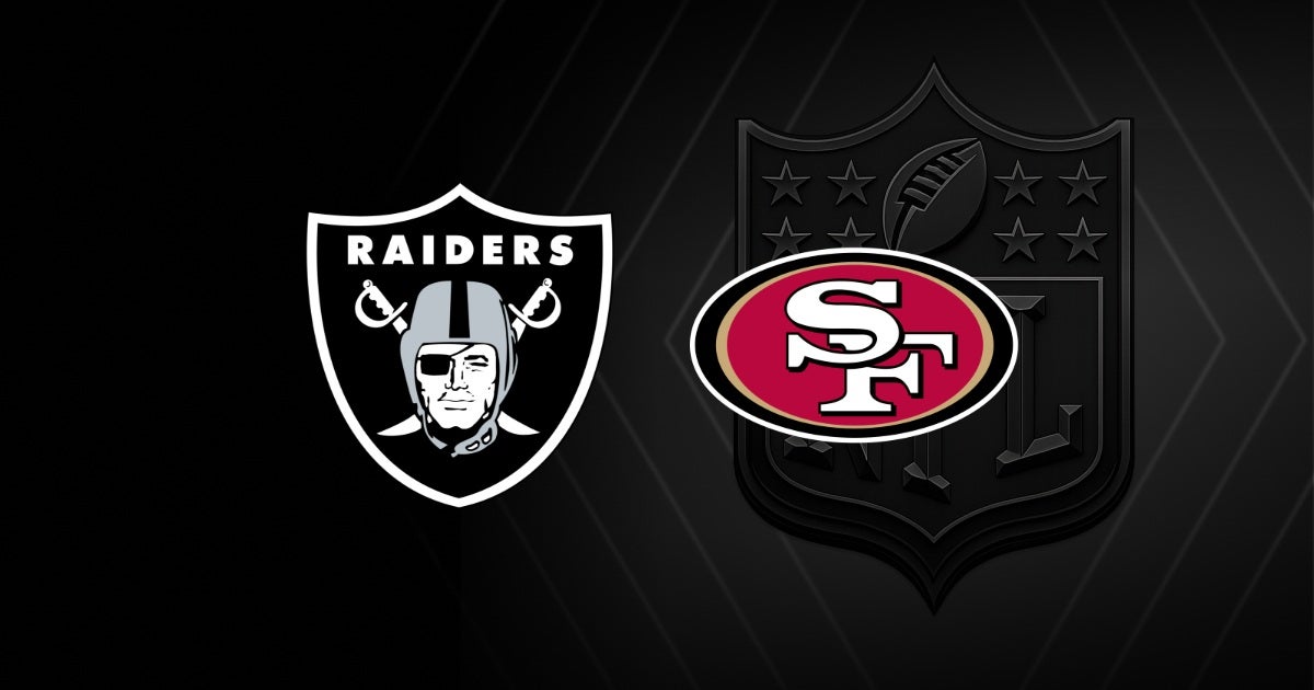 Las Vegas Raiders vs San Francisco 49ers on FOX One