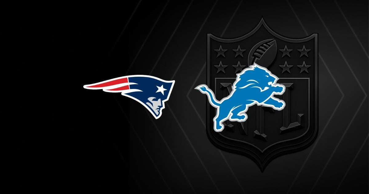 New England Patriots vs Detroit Lions on FOX One