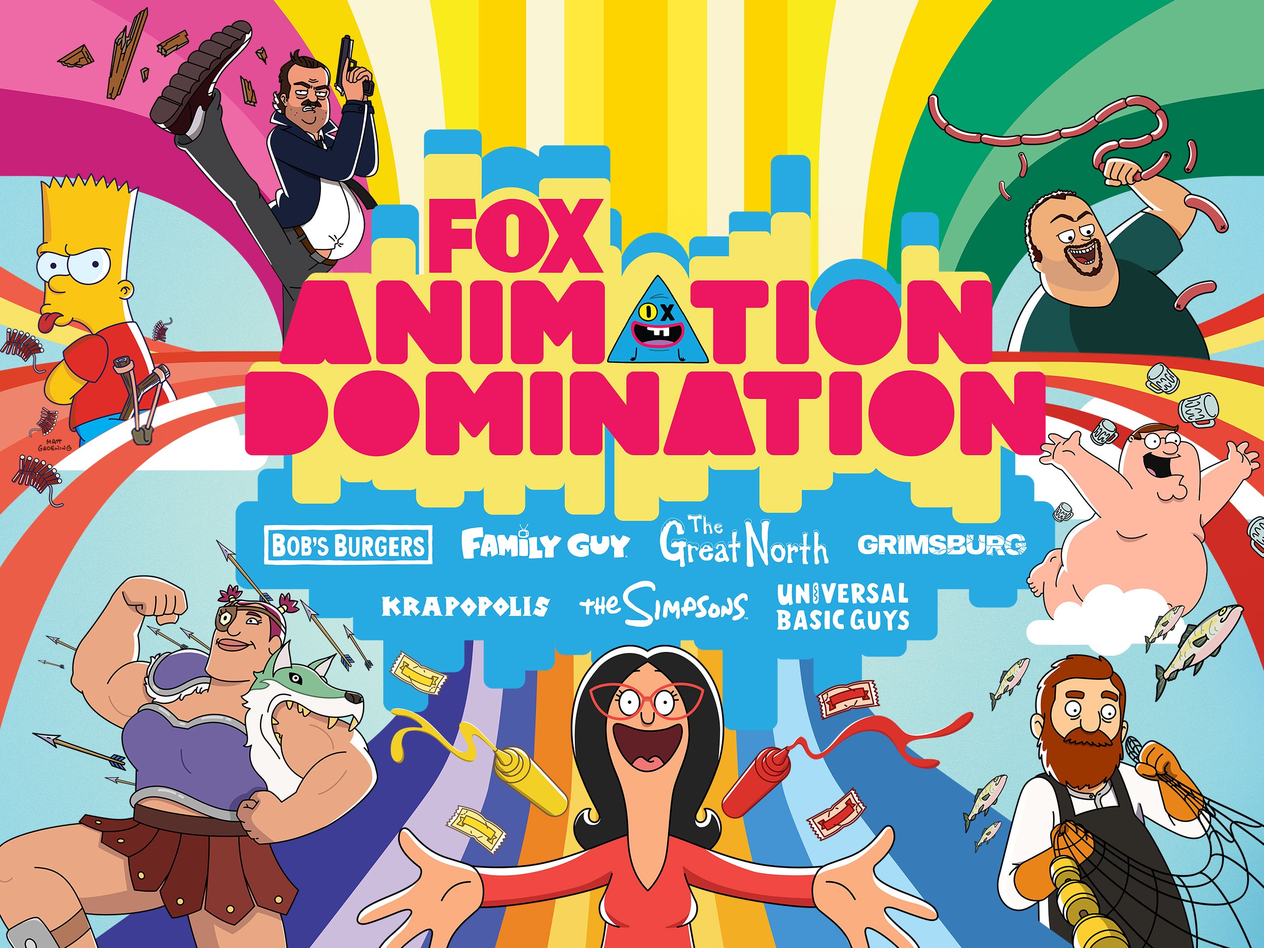 Animation Domination on FOX One – Stream Full Episodes, Clips & Live Coverage