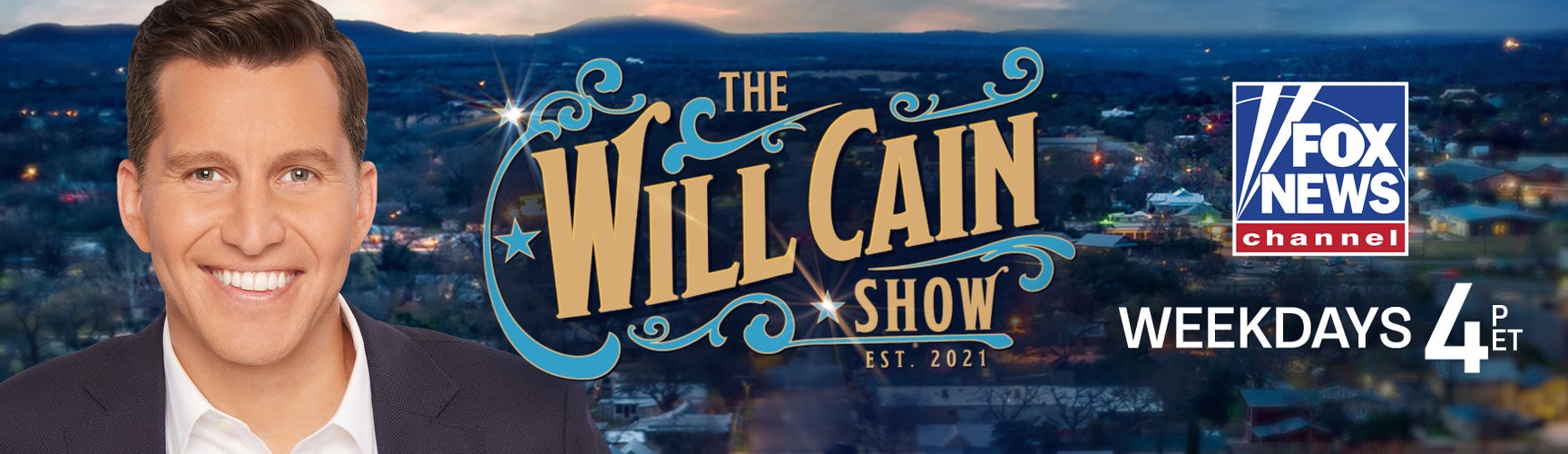 The Will Cain Show - Promo Banner