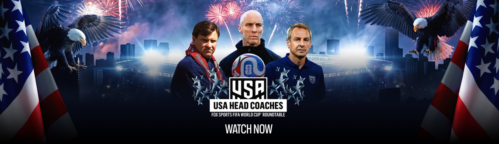 FIFA World Cup Roundtable: USA Head Coaches - Promo Banner